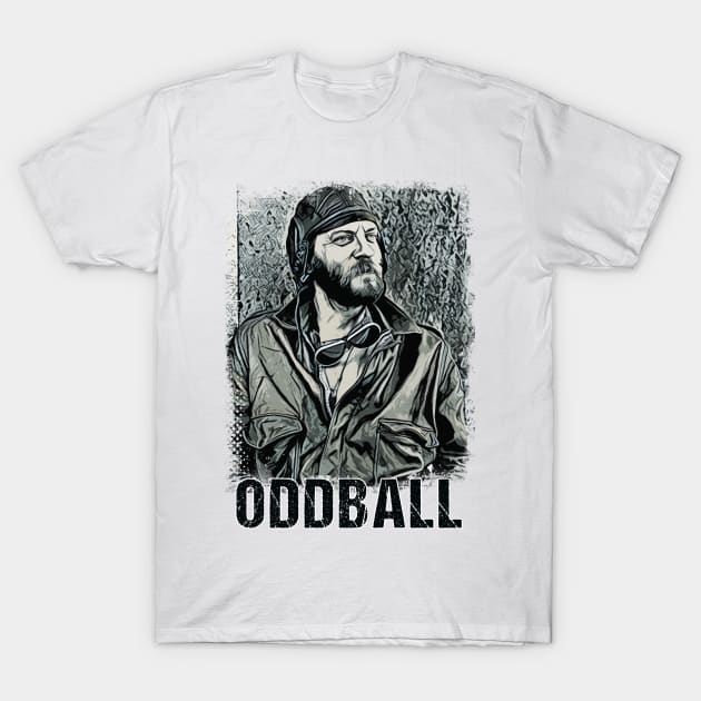 Oddball Vintage Portrait T-Shirt by Naumovski